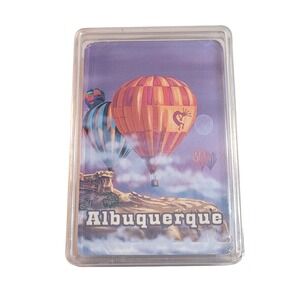 Albuquerque Hot Air Balloon Playing Cards Kokopelli Souvenir New Sealed Case